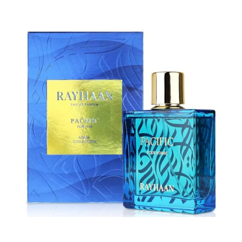 Rayhaan Pacific Aura 100ml Eau de Parfum Spray - Home Cosmetics