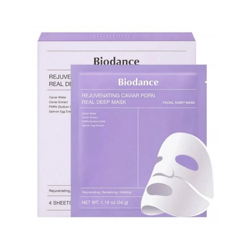 Biodance Rejuvenating Caviar PDRN Real Deep Mask 4 x 34g