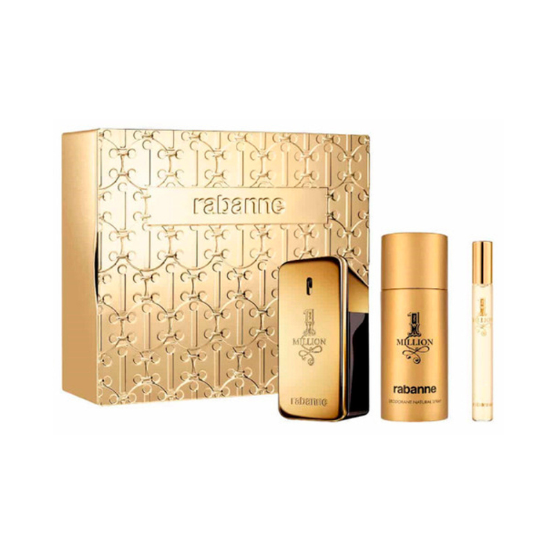Paco Rabanne 1 Million  50ml 3pc Giftset