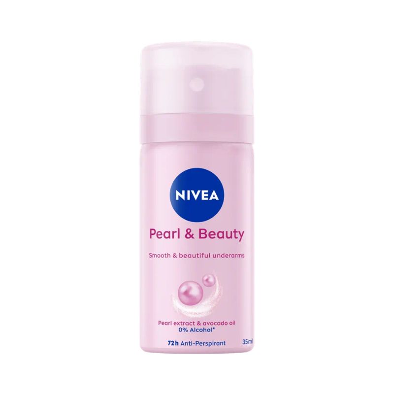 Nivea Pearl & Beauty Deodorant Spray 35ml Travel Size