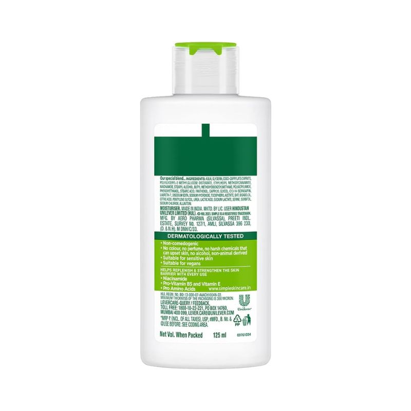 Simple Kind To Skin Replenishing Rich Moisturiser 125ml