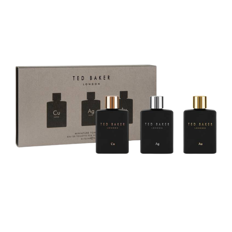 Ted Baker Tonics Men's 12.5ml 3pc Mini Giftset