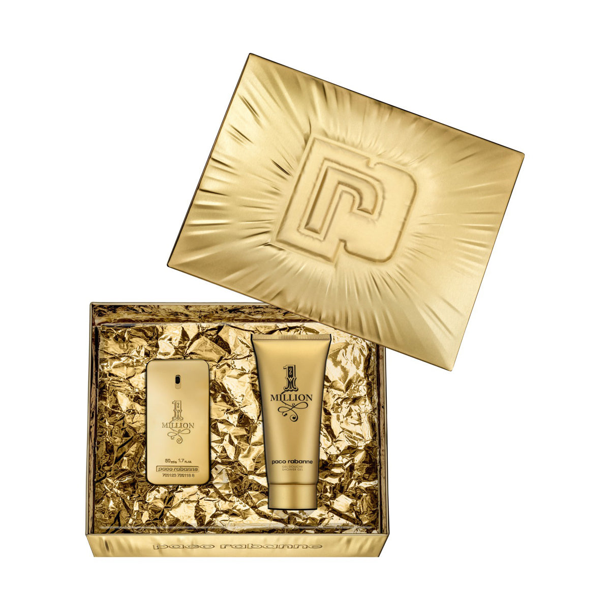 Paco Rabanne 1 Million 50ml 2pc Gift Set Home Cosmetics IE