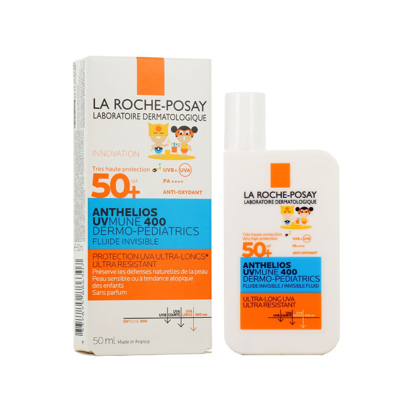 La Roche-Posay Anthelios Uvmune 400 Dermo-Pediatrics Ultra Light Invisible Fluid SPF50+ 50ml