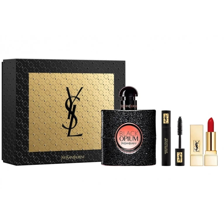 Yves Saint Laurent Black Opium 50ml 3pc Giftset