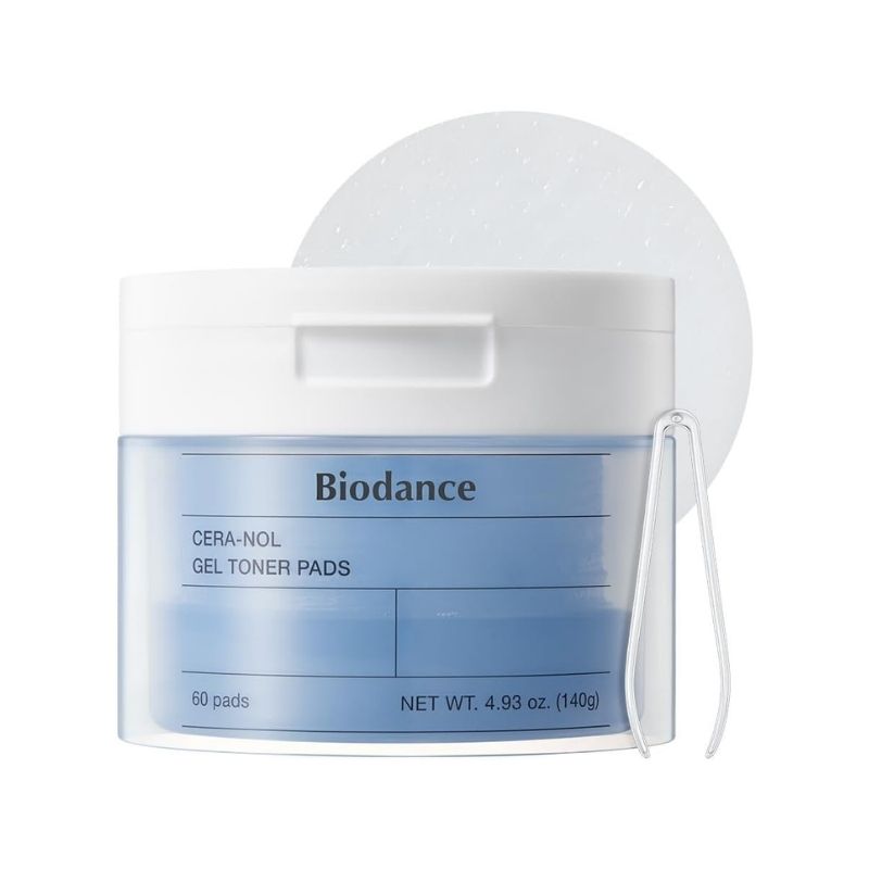 Biodance Cera-Nol Gel Toner Pads 60's