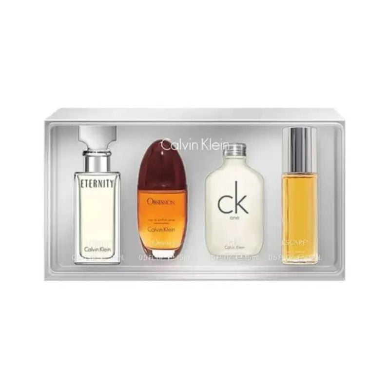 Calvin Klein Ladies 4pc Miniature Giftset