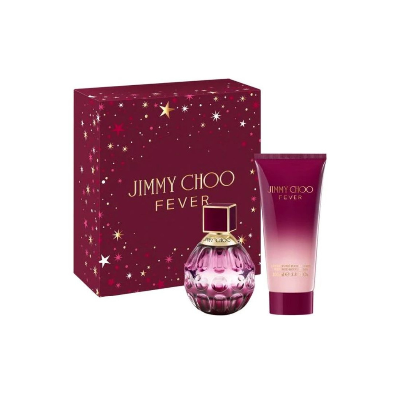 Jimmy Choo Fever  60ml 2pc Gift Set 60ml Edp Spr, 100ml Body Lotion