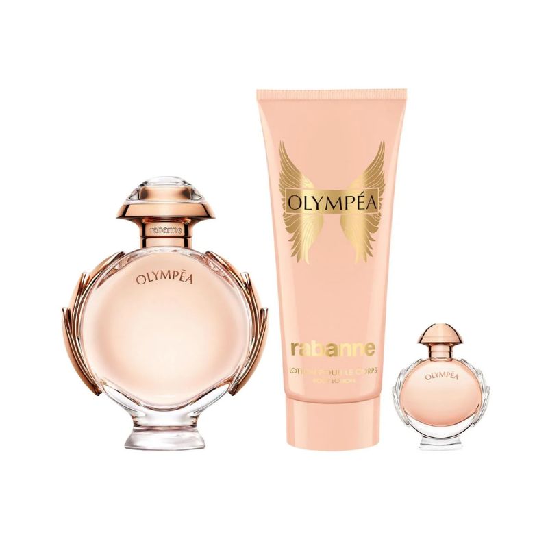 Paco Rabanne Olympea 80ml 3pc Giftset