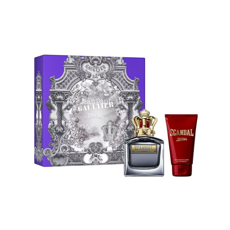 JPG Scandal Mens 100ml 2pc Gift Set
100ml Eau de Toilette Spray, 75ml Shower Gel