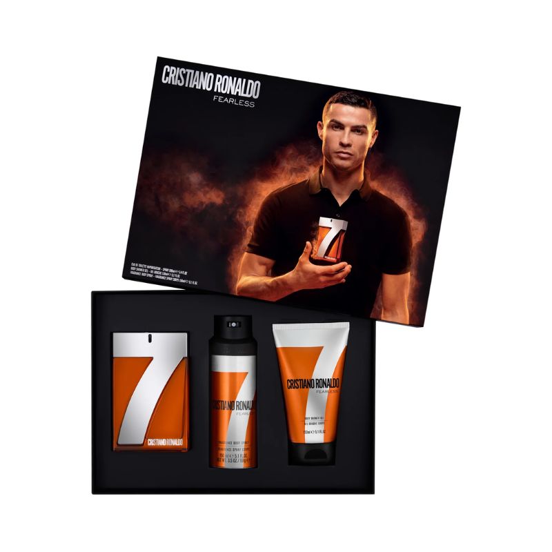 Cristiano Ronaldo CR7 Fearless 100ml 3pc Giftset