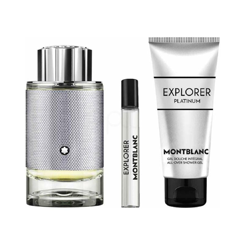 Mont Blanc Explorer Platinum 100ml 4pc Giftset