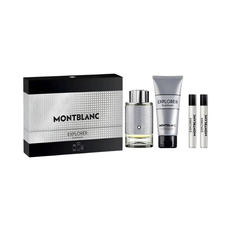 Mont Blanc Explorer Platinum 100ml 4pc Giftset