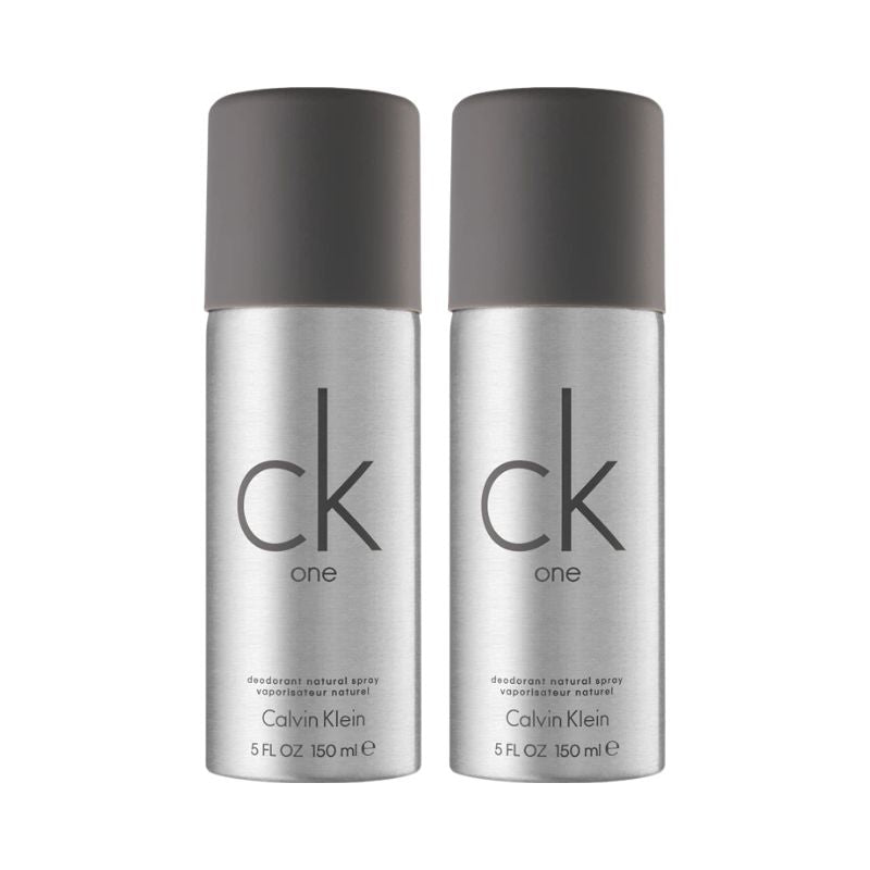 Calvin Klein One Deodorant Spray 150ml - Pack of 2