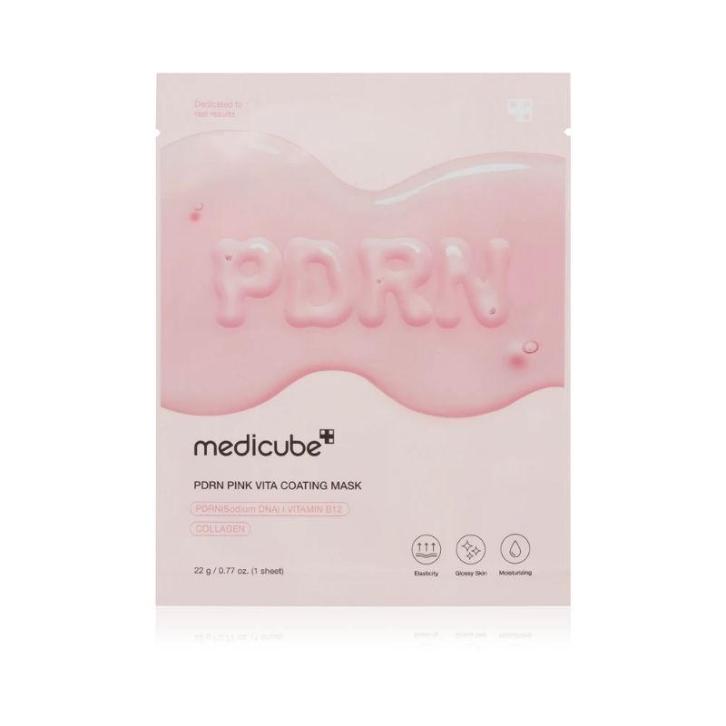 Medicube PDRN Pink Vita Coating Sheet Mask 22g