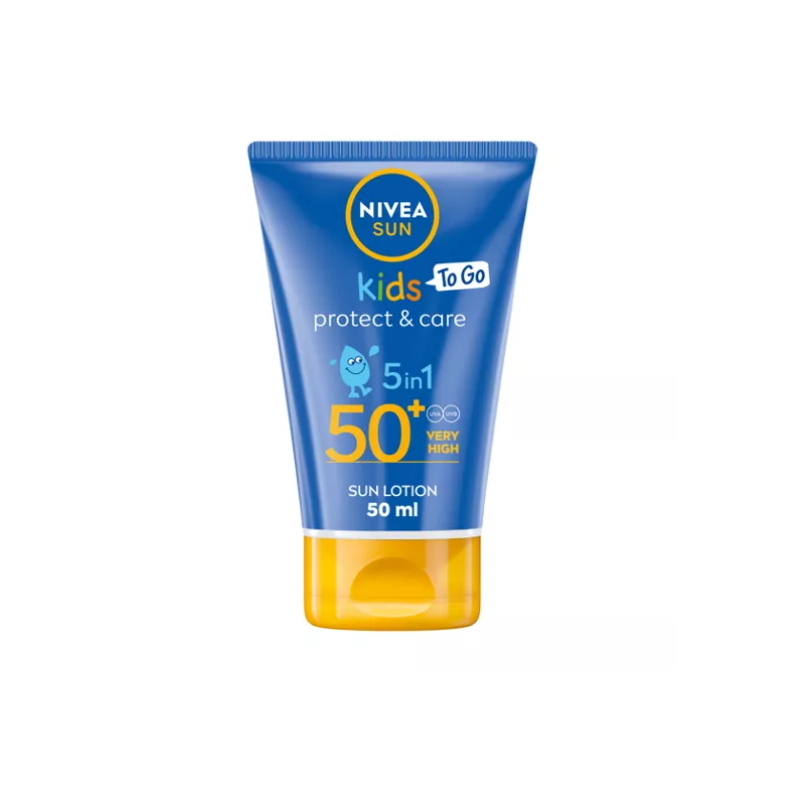 Nivea Sun Kids To Go 5 In 1 Protection Lotion SPF 50+ 50ml