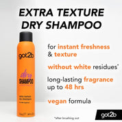 Got2b Dry Shampoo Extra Texture 200ml