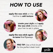 Got2b Glued Wax Stick 50g