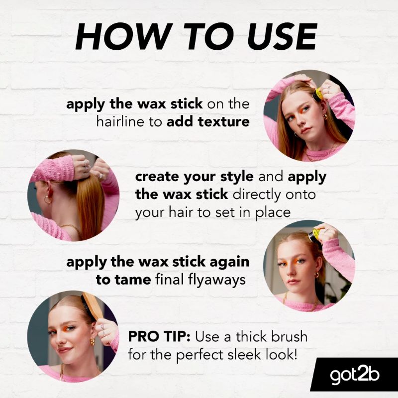 Got2b Glued Wax Stick 50g