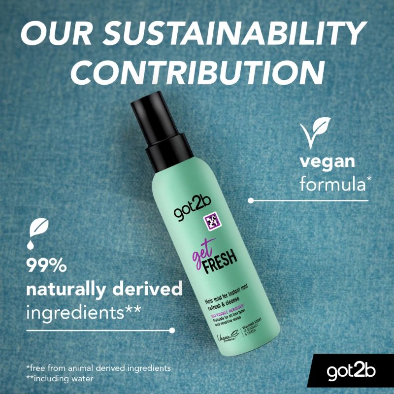 Got2b Get Fresh Mist Dry Shampoo 150ml