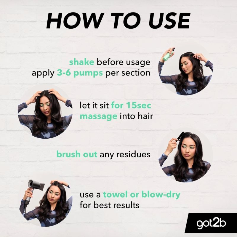 Got2b Get Fresh Mist Dry Shampoo 150ml