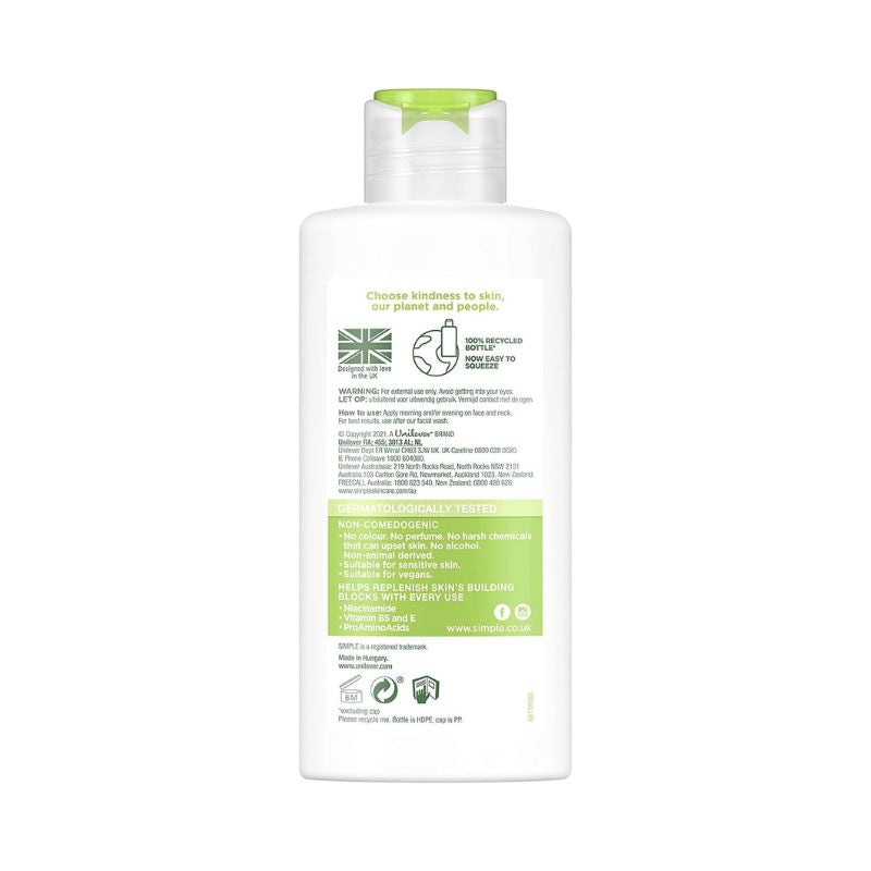Simple Kind To Skin Hydrating Light Moisturiser 125ml
