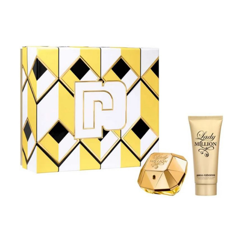 Paco Rabanne Lady Million Ladies 80ml 2pc Giftset