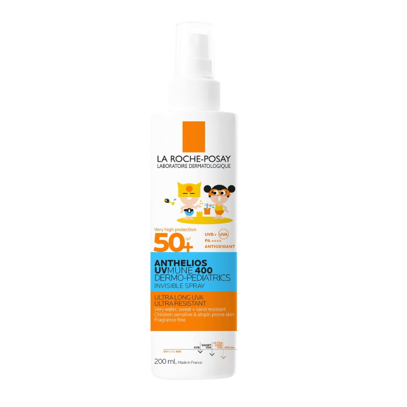 La Roche-Posay Anthelios Dermo-Pediatrics Invisible Spray SPF50+ Fragrance-Free 200ml