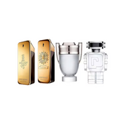 Paco Rabanne Mens 4pc Miniature Variety Giftset