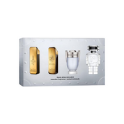 Paco Rabanne Mens 4pc Miniature Variety Giftset