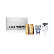 Paco Rabanne Mens 4pc Miniature Variety Giftset