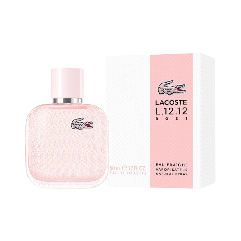 Lacoste L.12.12 Rose Eau Fraiche 50ml Eau de Toilette Spray