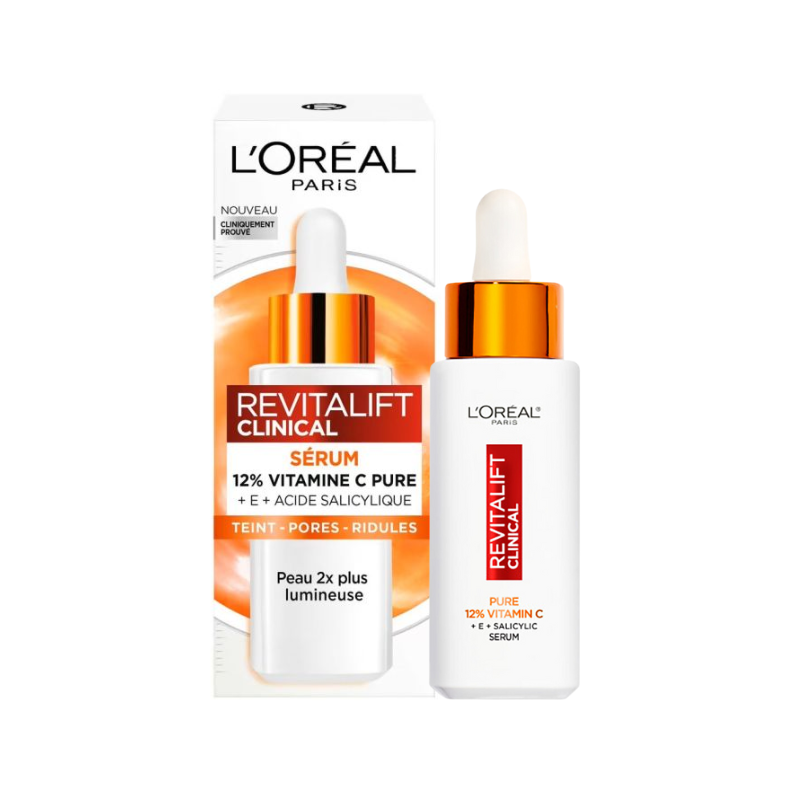 L'Oreal Revitalift Clinical 12% Pure Vitamin C Serum 30ml