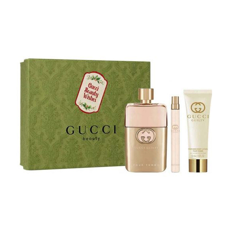 Gucci Guilty Pour Femme 90ml 3pc Giftset