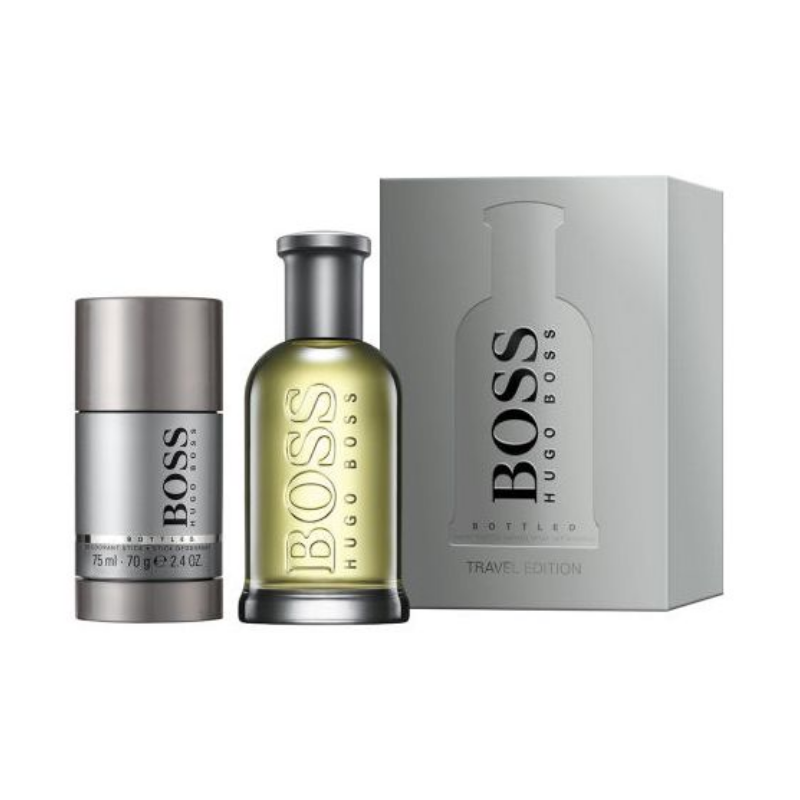 Hugo Boss Bottled (Grey) Men's 100ml 2pc Giftset