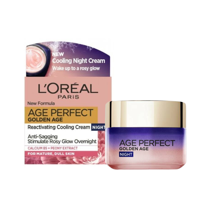 L'Oreal Age Perfect Golden Age Reactivating Cooling Night Cream 50ml