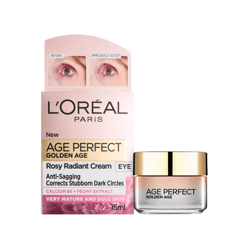 L'Oreal Age Perfect Golden Age Rosy Radiant Eye Cream 15ml