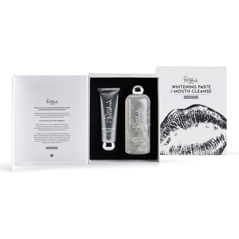 Polished London Whitening Paste & Mouth Cleanse Set